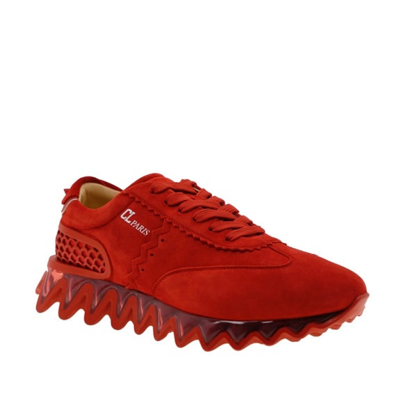 Christian Louboutin Sneakers Loubishark Size 11 New - Picture 3 of 7